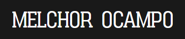 Melchor Ocampo No. 56